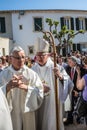 Procession in honor of the holiday