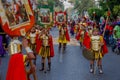 Holy Week in Guatemala: Jesus Nazarene of Miracles, the longest running and most traditional procession in the city Royalty Free Stock Photo