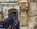 Procession into the Church of the Holy Sepulchre