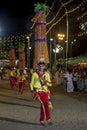 A Procession of the Natha Devala performer at the Kataragama Festival in Sri Lanka.