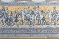 Procession of Princes Mural Wall (Furstenzug) Detail - Dresden, Saxony, Germany