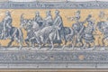 Procession of Princes Mural Wall (Furstenzug) Detail - Dresden, Saxony, Germany