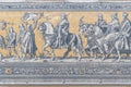 Procession of Princes Mural Wall (Furstenzug) Detail - Dresden, Saxony, Germany