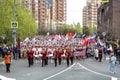 Procession of the public movement `Immortal regiment` in memory of the 26 million compatriots who died in the Great Patriotic Wa