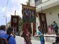 Procession for rain, Avlioles, Corfu