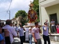 Procession for rain, Avlioles, Corfu