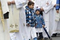 Procession with the relic of Saint Pope John Paul II