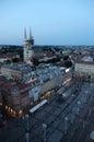 Procession through the streets of the city for a day Our Lady of the Kamenita vrata, patroness of Zagreb