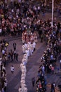 Procession through the streets of the city for a day Our Lady of the Kamenita vrata, patroness of Zagreb