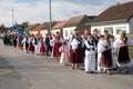 Procession on Thanksgiving day in Stitar, Croatia