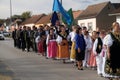 Procession on Thanksgiving day in Stitar, Croatia Royalty Free Stock Photo