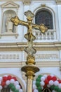 Procession of the traditional feast dedicated to Our Lady of Achiropita