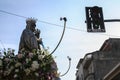 Procession of the traditional feast dedicated to Our Lady of Achiropita