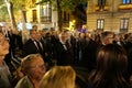 Procession for the Virgin Mary in Granada Spain