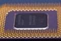 Processor chip Royalty Free Stock Photo