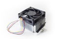 Processor fan Royalty Free Stock Photo