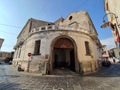 Procida - Il seicentesco Palazzo Scotti in Via Marcello Scotti Royalty Free Stock Photo