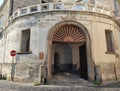 Procida - Ingresso di Palazzo Scotti Royalty Free Stock Photo