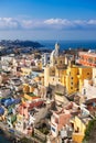 Procida, Italy Town Skyline