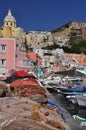 Procida, Marina Corricella, Naples - Napoli - Italy Royalty Free Stock Photo