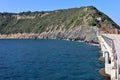 Procida - Scorcio del Golfo di Genito dal Ponte di Vivara Royalty Free Stock Photo