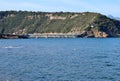 Procida - Scorcio dell`Isola di Vivara dal Lungomare Colombo Royalty Free Stock Photo