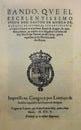 1610 Proclamation for Expulsion of Moriscos at Kingdom of Aragon by King Philip III of Spain