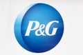 Procter and Gamble logo on a wall