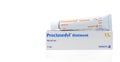 Proctosedyl Ointment Rectal use. Hydrocortisone and cinchocaine for treatment haemorrhoids. Products of sanofi-aventis Thailand.