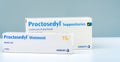 Proctosedyl Suppositories and Proctosedyl Ointment Rectal use. Hydrocortisone and cinchocaine for treatment haemorrhoids. Products