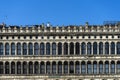Procuratie Vecchie facade on Piazza San Marco in Venice Royalty Free Stock Photo