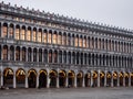 Procuratie Vecchie or Old Procuracies Arcade in Venice