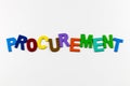 Procurement management demand supplier logistic purchasing contract