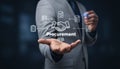 Procurement Process Management with Digital Interface Royalty Free Stock Photo