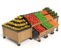 Produce Display Royalty Free Stock Photo