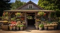 produce farm shop Royalty Free Stock Photo