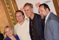 Producers Jeremy Steckler, James D. Stern, Julie Goldstein, Anthony Mastromauro, and David Lowery