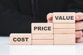 Product Price Cost and Value Position