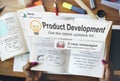 Product Development Productivity Efficiency Supply Concept Royalty Free Stock Photo