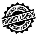 Product Launch rubber stamp
