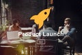 Product Launch Start up Strategy Planning Business Concept Royalty Free Stock Photo