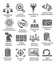 Product management icons