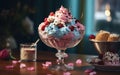 Product photo of incredibly detailed Ice Cream, Generative Ai