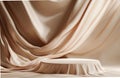 Product Podium - Cloth Background Royalty Free Stock Photo