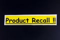 Product recall business quality safety protection legal risk liability