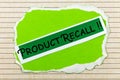 Product food recall business quality safety risk protection