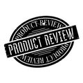 Product Review rubber stamp