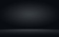 Product showcase spotlight on black gradient background. Royalty Free Stock Photo