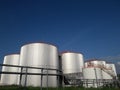 product storage tank of oil distillation plant