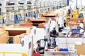 Production of camper vans/ motorhomes/ caravans in a factory